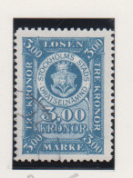 Zweden Fiskale Zegel Cat. Barefoot : Stockholms Stads-Drätselnämnd(Local Issues) 2 - Revenue Stamps