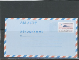 AEROGRAMME -N°1009 -AER -CONCORDE - 3,10 F - Luchtpostbladen