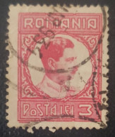 Romania 3L Used Stamp King Carol - Oblitérés