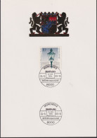 1979/80 Berlin Mi:DE-BE 603 Gas-Leuchte, Sonderstempel: München 2, IKOFA80, Fachmesse Der Ernährungswirtschaft,24.9.1980 - Lettres & Documents