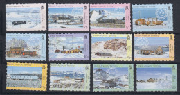 British Antarctic Territory (BAT)  Definitives / Antarctic Bases 12v ** Mnh (ZO174) - Nuevos