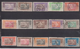 Timbres Oblitérés De Côte D'Ivoire De 1913 Lagune Ebrié - Oblitérés