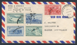 USA United States 1952 Cover Brief  - Grand Coulee Dam + American Automobile Ass. + Baltimore Ohio Raiulraod + 4 Clubs - Briefe U. Dokumente