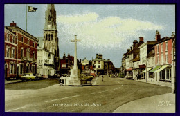 Ref 1636 - 1960's Postcard - Market Hill St. Ives - Cambridgeshire - Sonstige & Ohne Zuordnung