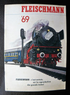 Catalogue Fleischmann 1969 - HO 16,5mm - Auto Rallye - Francese