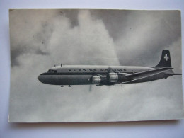 Avion / Airplane / SWISSAIR / Douglas DC-6B / Airline Issue - 1946-....: Era Moderna