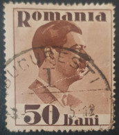 Romania 50L Used Postmark Stamp Classic - Used Stamps