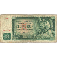 Billet, Tchécoslovaquie, 100 Korun, 1961, KM:91c, TB - Checoslovaquia