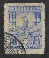 SD)1896-97 MEXICO  STATUE OF CUAUHTEMOC 5C SCT 261D, USED - Mexico