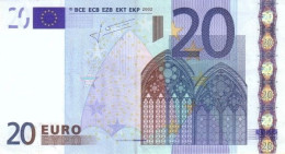 SPAIN 20 V M021 M022 UNC TRICHET ONLY ONE CODE - 20 Euro