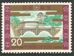 526 Japon Nijubashi Tokyo Mariage Wedding Hirohito Nagako MNH ** Neuf SC (JAP-616a) - Ongebruikt