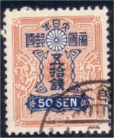 526 Japon 50 Sen 1929 (JAP-277) - Gebruikt