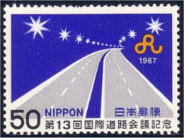 526 Japon Autoroute Highway MNH ** Neuf SC (JAP-59) - Unfälle Und Verkehrssicherheit