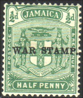 524 Jamaica War Stamp MH * Neuf SC (JAM-67) - Rafting