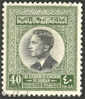 530 Jordan King Hussein 40 Fils 1959 (JOR-34) - Jordan