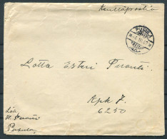 1942 Finland Kenttapostia Fieldpost Cover  - Covers & Documents