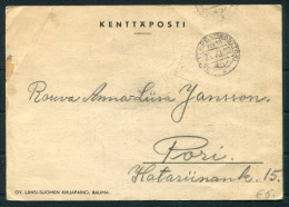 1939 Finland Kenttapostia Fieldpost Postcard - Lettres & Documents