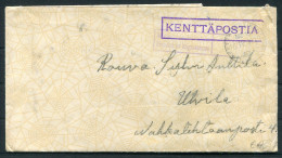 1940 Finland Kenttapostia Fieldpost Censor Cover - Storia Postale