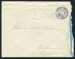 1942 Finland Kenttapostia Fieldpost Cover + Letter - Lettres & Documents