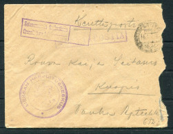 1939 Finland Kenttapostia Fieldpost Censor Cover - Lettres & Documents