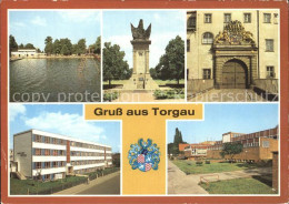 72288436 Torgau Strandbad Denkmal Der Begegnung Volksschwimmhalle Torgau - Torgau