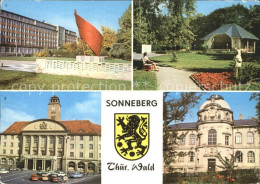 72288423 Sonneberg Thueringen Ehrenmal Karl- Marx- Strasse Stadtpark Rathaus Son - Sonneberg