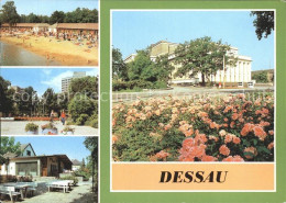 72288405 Dessau-Rosslau Strandbad Adria Gaststaette Jaegerklause Landestheater D - Dessau