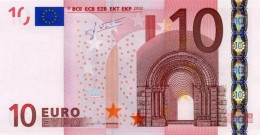 GREECE 10 Y N010 UNC TRICHET - 10 Euro