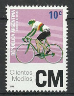 Argentina 2002 Mi 2759 MNH  (LZS3 ARG2759) - Cycling