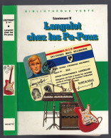 Hachette - Bibliothèque Verte - Lieutenant X - "Langelot Chez Les Pa-pous" - 1982 - Biblioteca Verde