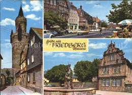 72287919 Friedberg Hessen Adolfsturm Kaiserstrasse Mit Burg Schloss Friedberg - Friedberg