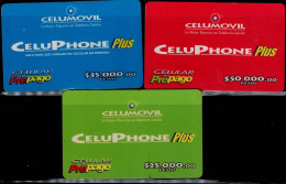 TT73-COLOMBIA PREPAID CARDS - 1998 - USED - CELUMOVIL - CELUPHONE PLUS - SCARCES - Kolumbien