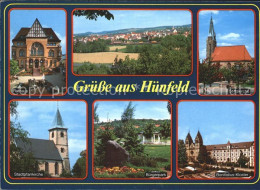 72287655 Huenfeld Bonifatiuskloster Stiftskirche Buergerpark Rathaus  Huenfeld - Huenfeld