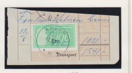 Zweden Fiskale Zegel Cat. Barefoot : Spaarzegel 1000 Kr Op Fragment - Revenue Stamps