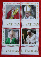 Sixth Year Of Pope Francis' Pontificate 2018 Mi 1920-1923 Yv 1773-1776 POSTFRIS / MNH / ** VATICANO VATICAN - Neufs