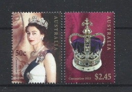 Australia 2003 Coronation 50th Anniv. S.A. Y.T. 2118/2119 (0) - Used Stamps
