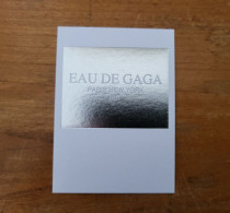 Carte Lady Gaga Eau De Gaga - Modern (ab 1961)