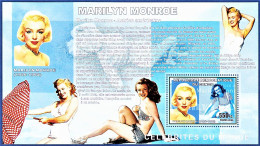Marilyn Monroe - Actrice Américaine, Celebrites Du Monde -|- Congo, 2006 - MNH - Schauspieler