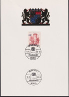 1979/80 Berlin Mi:DE 1019, Strassenszene, Sonderstempel: München 2, "visodata 80" 10.-14.6.1980 - Cartas & Documentos