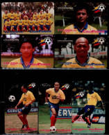 TT79-COLOMBIA PREPAID CARDS - 1998 - USED - CELUMOVIL - RARE CARDS NATIONAL COLOMBIAN SOCCER TEAM - Colombie