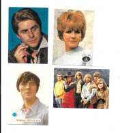 KB1402 - IMAGES BISCUITS JONI - STEPHAN REGGIANI / PETULA CLARK / MICHEL LEROYER / WALLACE COLLECTION - Photographs