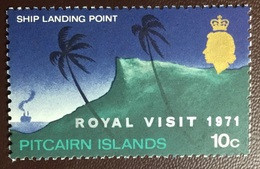 Pitcairn Islands 1971 Royal Visit MNH - Pitcairn Islands