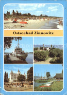 72285863 Zinnowitz Ostseebad Strand MS Seeschwalbe Konzertpavillon Ferienheim Ha - Zinnowitz