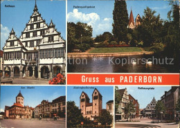 72285390 Paderborn Rathaus Paderquellgebiet Abdinghofkirche Markt  Paderborn - Paderborn