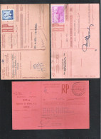 3 ONTVANGKAARTEN -  3 CARTES-RECEPISSE (803) - Altri & Non Classificati