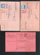 3 ONTVANGKAARTEN -  3 CARTES-RECEPISSE (816) - Other & Unclassified