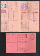 3 ONTVANGKAARTEN -  3 CARTES-RECEPISSE (817) - Other & Unclassified