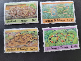 Trinidad & Tobago 1994 Snakes - Serpenti