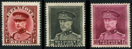 1931 BE Roi Albert I, Casquette, Cob 317 + 31 + 324 Charnières - 1931-1934 Chepi