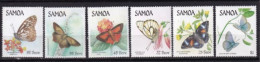 SAMOA  MNH **  1986 Faune Papillons - Samoa